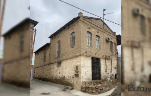 Bakıxanovun doğulduğu evin bir hissəsi uçdu - Video