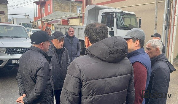  ADSEA sədri kollektorun çökdüyü ərazidə - Video  