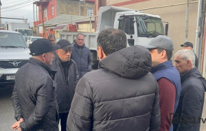 ADSEA sədri kollektorun çökdüyü ərazidə - Video