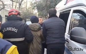 Keşləni su basdı: FHN sakinləri təxliyə edir - Video