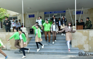 Bu məktəb və liseydə nümunəvi mülki müdafiə məşqi keçirildi