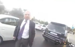Motosikletçi ilə dalaşan Sultan Dadaşov öldü - Video