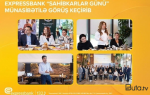 "Expressbank" sahibkarlarla görüş keçirdi