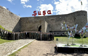 Türkiyə nümayəndə heyəti Qarabağda - Foto