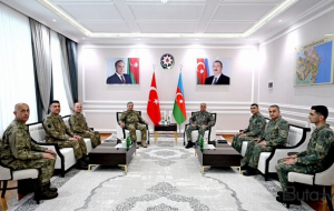 Hikmət Mirzəyev türkiyəli generalla görüşdü