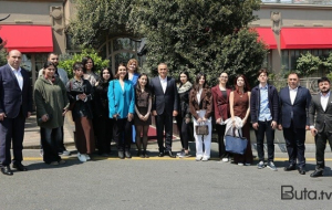 Aydın Veysəloğlu ADA tələbələri ilə yenidən görüşdü