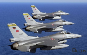 Türkiyə F-16-ları Azərbaycanda - FOTO