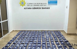 "Hazır qida məhsulları"dan 112 kq narkotik çıxdı - Video