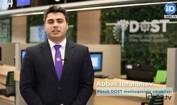  Doğma torpağında xidmət edən gəncin bir günü - Video  