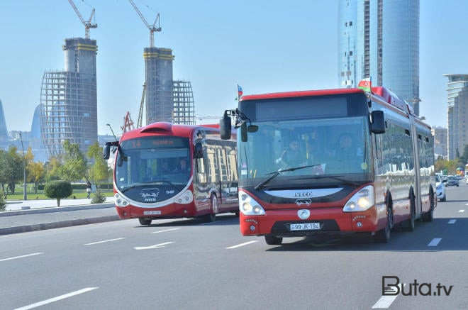  Bakıda bu avtobusun hərəkət sxemi dəyişdirildi  