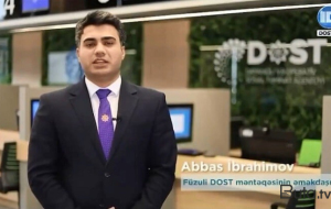 Doğma torpağında xidmət edən gəncin bir günü - Video