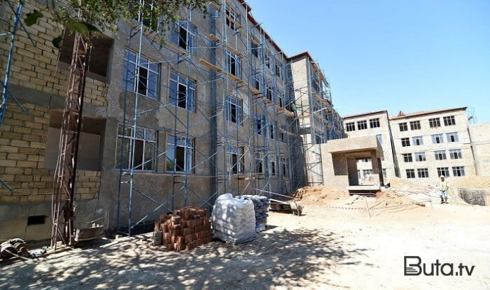  Bakıda 3 məktəb sökülüb yenidən tikilir - Foto  