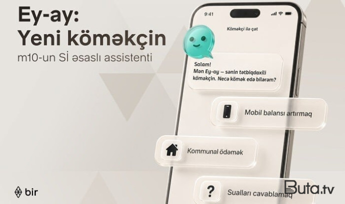  Azərbaycanda ilk süni intellekt əsaslı elektron pulqabı asistenti...  
