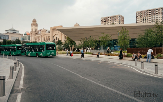  “28 May” NMM-də avtobusların dayanacaq yerləri dəyişdirildi  