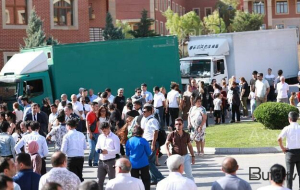 Xocavənd və Şuşaya köç karvanları yola salındı