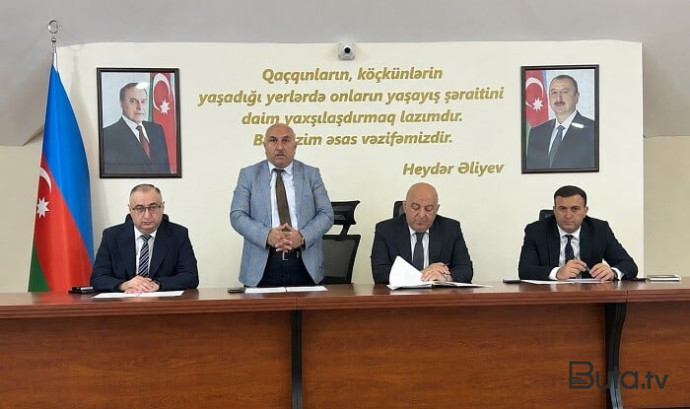  Xocavənd şəhəri və Qırmızı Bazar qəsəbəsinin sakinləri ilə görüş...  