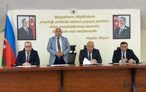 Xocavənd şəhəri və Qırmızı Bazar qəsəbəsinin sakinləri ilə görüş...
