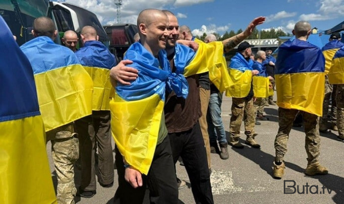  Rusiya və Ukrayna əsirləri dəyişdi  