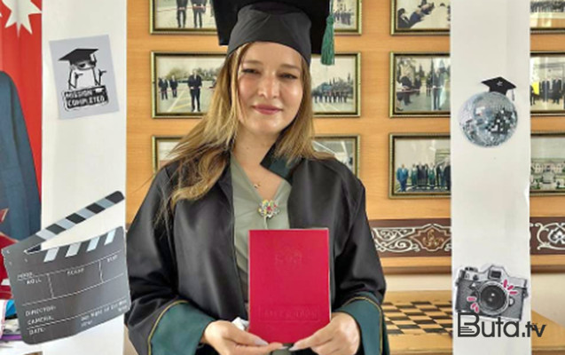  Şəhid anası da tələbə adını qazandı - Foto  