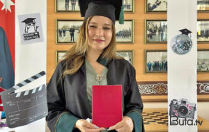 Şəhid anası da tələbə adını qazandı - Foto