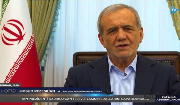  Məsud Pezeşkian Asim Munirlə görüşdü  