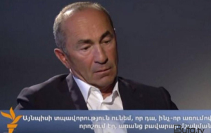 Robert Köçəryan həbs edildi