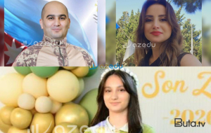 Şəhidin həyat yoldaşı və qızı tələbə oldu - Fotolar