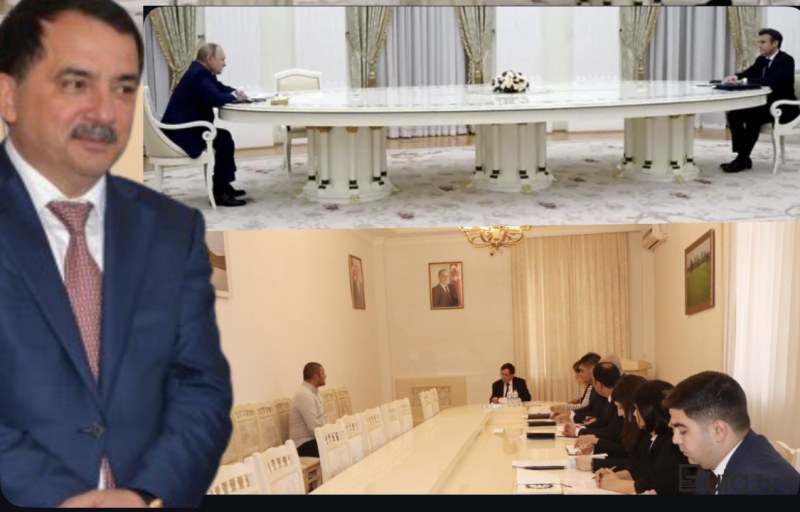  İcra başçısı vətəndaş qəbulunu Putinin masası stilində keçirdi – FOTOLAR 
