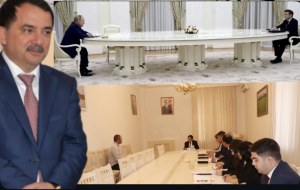 İcra başçısı vətəndaş qəbulunu Putinin masası stilində keçirdi – FOTOLAR