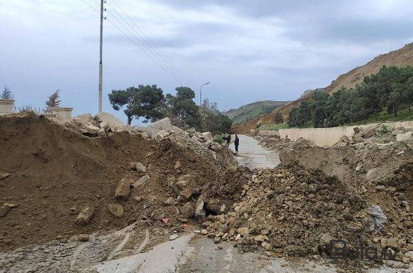  Astarada torpaq sürüşməsi: ərazidəki çayın məcrası dəyişdirilir  