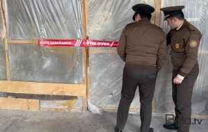 Bakıda mebel sexi bağlandı - Foto