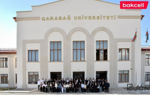 Bakcell Qarabağ Universitetində tələbələrlə görüş keçirdi