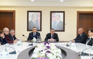 Xətai İH-də şəhid ailələri ilə görüş keçirildi - Foto