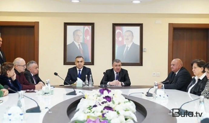  Xətai İH-də şəhid ailələri ilə görüş keçirildi - Foto  