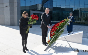 Prezidentin səhifəsində Xocalı Memorialının açılışı...