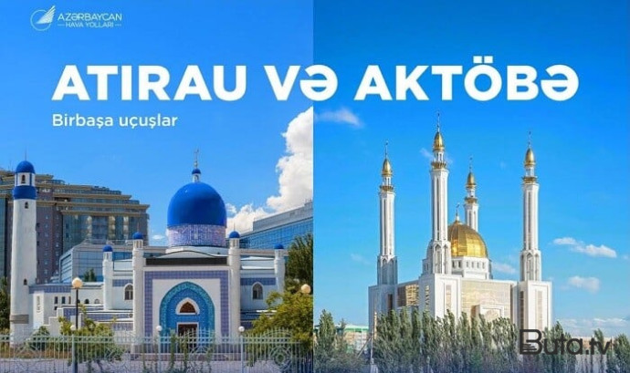  AZAL Atırau və Aktöbə şəhərlərinə müntəzəm reyslərə başlayır  