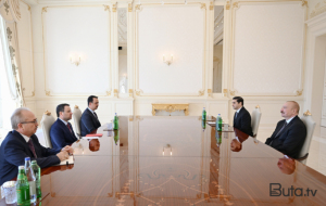 Prezident Türkiyənin ədliyyə nazirini qəbul etdi - Fotolar