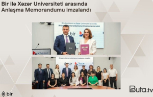 Bir və Xəzər Universiteti memorandum imzaladı