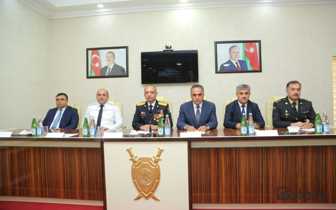  Goranboyda Polis Günü münasibətilə tədbir - Fotolar  