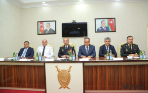 Goranboyda Polis Günü münasibətilə tədbir - Fotolar
