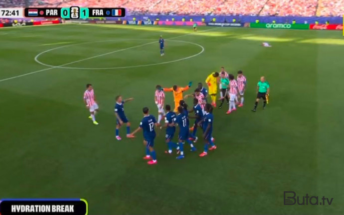  Mbappe ilə Kasares arasında gərginlik - Video  