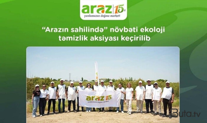  “Arazın sahilində” ekoloji təmizlik aksiyası keçirildi  