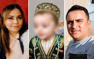 Naxçıvanda faciəvi hadisə - Hərbçi xanımı və övladı ilə birgə öldü