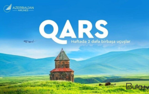 AZAL Qars şəhərinə uçuşlara başlayır