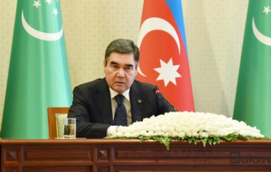 Qurbanqulu Berdiməhəmmədov Azərbaycana təşəkkür etdi