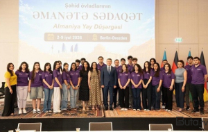 Almaniyada şəhid övladlarının Yay Düşərgəsi...