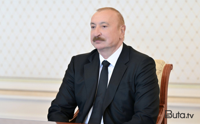  Prezident beynəlxalq qurumların rəhbər şəxslərini qəbul etdi - Fotolar  