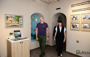İlham Əliyev "Sadıqcanın evi"nin açılışında iştirak etdi