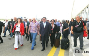 Forum iştirakçıları Qarabağ küçəsi ilə tanış oldular