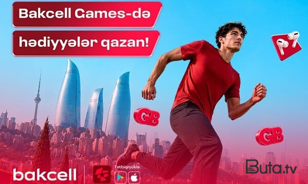  Bakcell tətbiqində AirPods və hər gün 1 GB internet qazan  